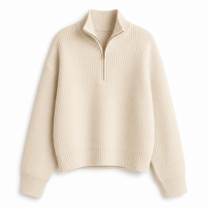 Hovedbilde Cream halfzip